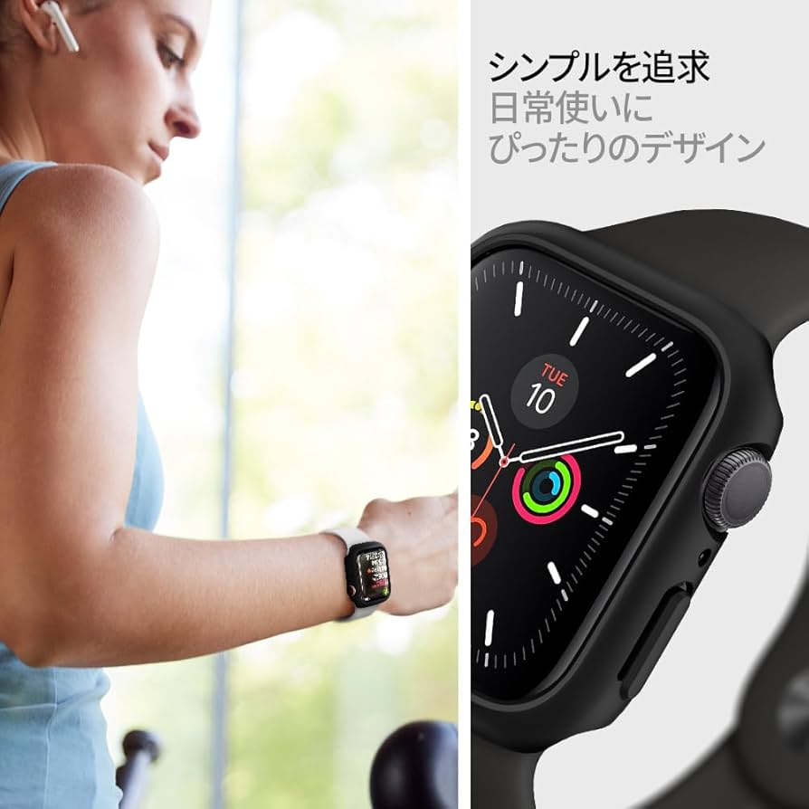 Apple Watch - Apple Watch SE 44m スペースグレイ 液晶保護付き Amazon.co.jp: 【整備済み品】Apple Watch SE (GPS + Cellular
